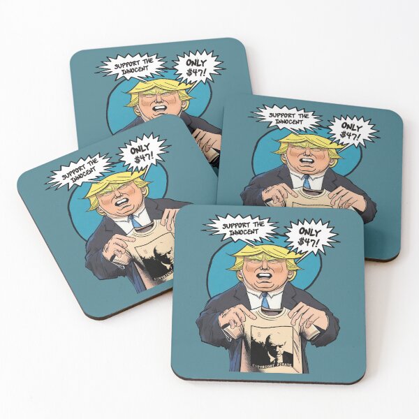 Item preview, Trump copyright pirate t-shirt salesman designed and sold by SolidEarthArt.