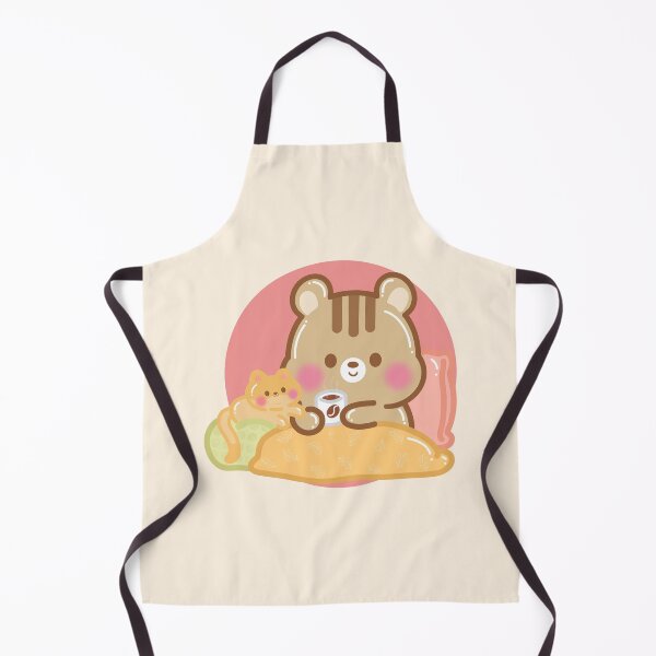 Item preview, Cute Kawaii Chipmunk My Coffee and I are having a Moment Cat designed and sold by cutecozynook.
