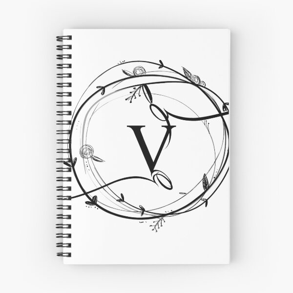 Aperçu de l'œuvre V Monogramme initial créée et vendue par savmedley.