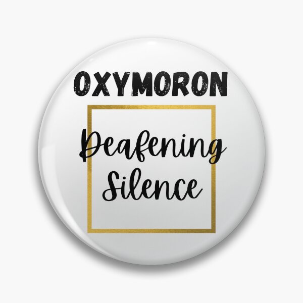 Item preview, Oxymoron Deafening Silence Design designed and sold by JAMTEESHOP.