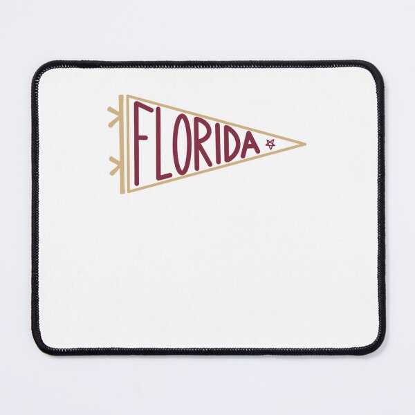 Item preview, Florida Garnet And Gold Flag Banner Pennant designed and sold by NacheezeCloth.