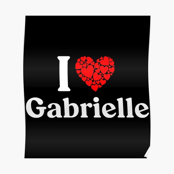 GABRIELLE Name Cute Retro Girls Wildflower GABRIELLE Name Tote Bag