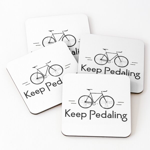 Item preview, Keep Pedaling Bikes designed and sold by Esskay Designs.