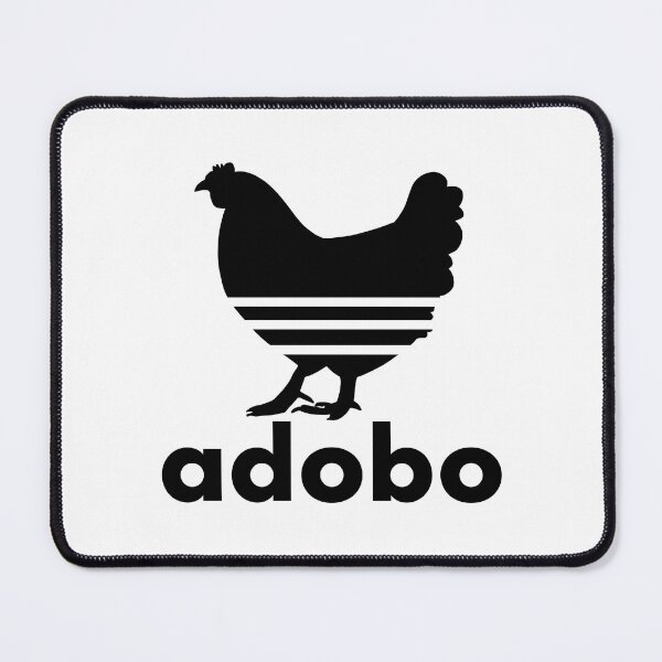 Item preview, ADOBO CHICKEN FILIPINO PINOY FOOD POCKET DESIGN BLACK designed and sold by aydapadi.
