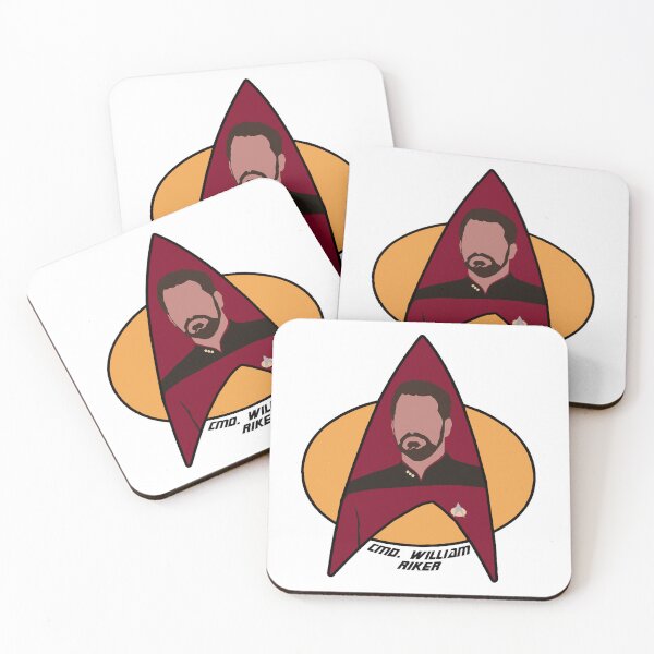 Item preview, Commander Riker designed and sold by Adonias-Kleinm-.