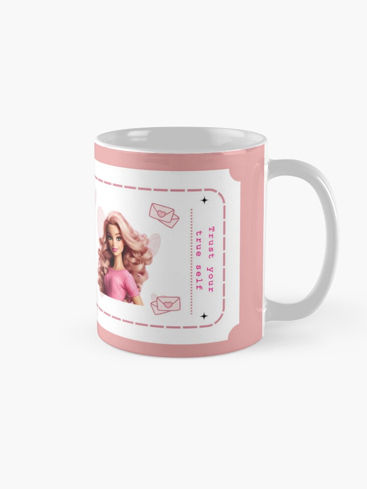 Barbie The Movie Logo Pink Mug