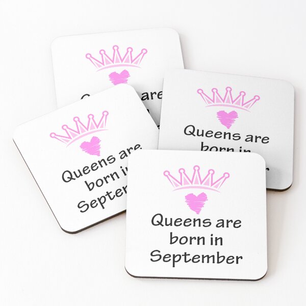 Item preview, Queens are born in September designed and sold by MNSDesignHub.