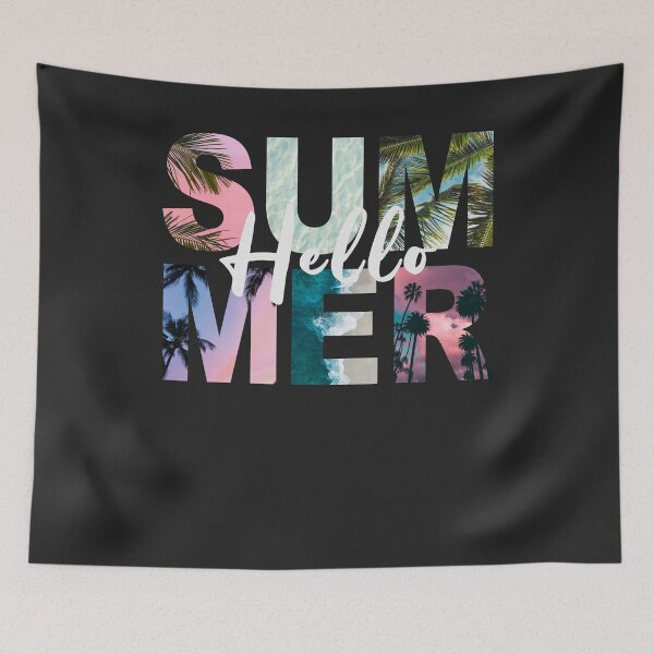 Item preview, Hello Summer Sunshine Summer Vibe -  designed and sold by PurpleLoveStore.