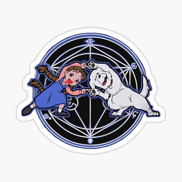 Nina Tucker (Fullmetal Alchemist Brotherhood) Sticker for Sale by  Everglowus