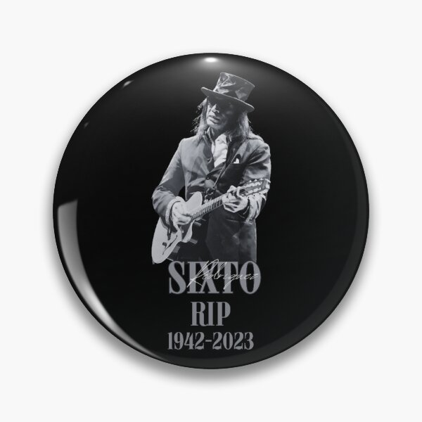 Item preview, Rip Sixto Rodriguez black and white vintage 90s retro designed and sold by reborn4ashes.