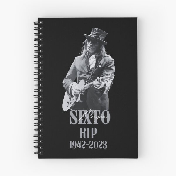 Item preview, Rip Sixto Rodriguez black and white vintage 90s retro designed and sold by reborn4ashes.