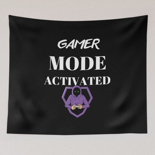 Item preview, Gamer mode activ designed and sold by WickyWildLife.