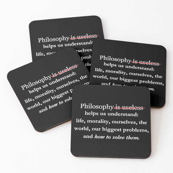 Item preview, Philosophy is not Useless - Philosophy Quotes designed and sold by ethanzakicab.