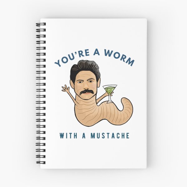 Item preview, You’re a worm with a mustache  designed and sold by conkylan.
