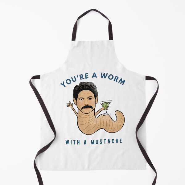 Item preview, You’re a worm with a mustache  designed and sold by conkylan.