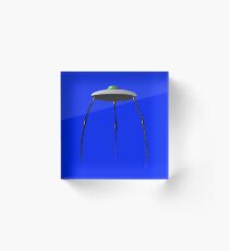 SURREALISM - Standing Disc Acrylic Block