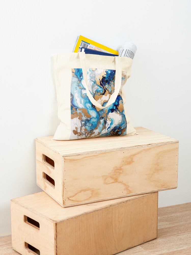 Thumbnail 4 of 5, Tote Bag, Abstract Alchemy designed and sold by FreschiArt.