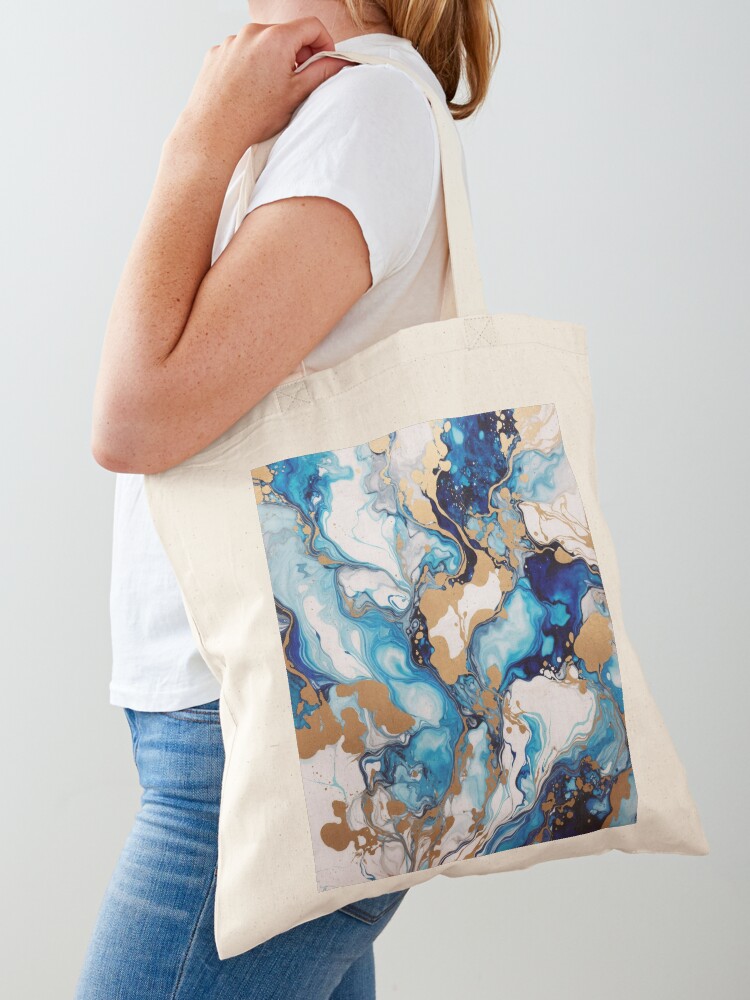 Thumbnail 1 of 5, Tote Bag, Abstract Alchemy designed and sold by FreschiArt.