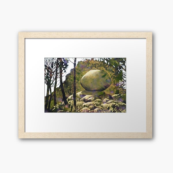 Another Frosty Morning Framed Art Print