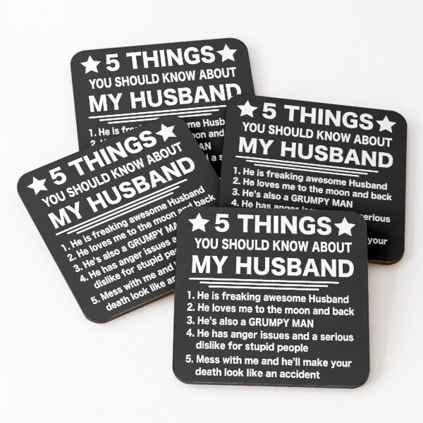 Item preview, 5 things you should know about my Husband designed and sold by jingdomdesgine.
