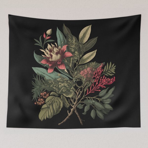Item preview, Dark Academia Luxury Botanical designed and sold by Enyr.