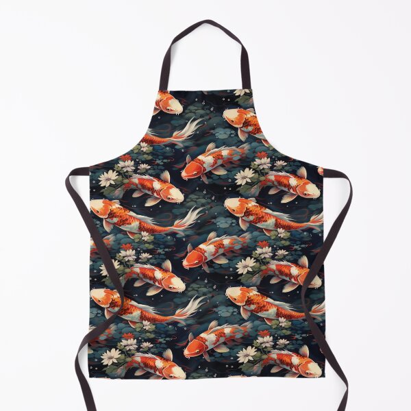 Item preview, Seamless Patterns: Carp Elegance designed and sold by pkk1designsart.