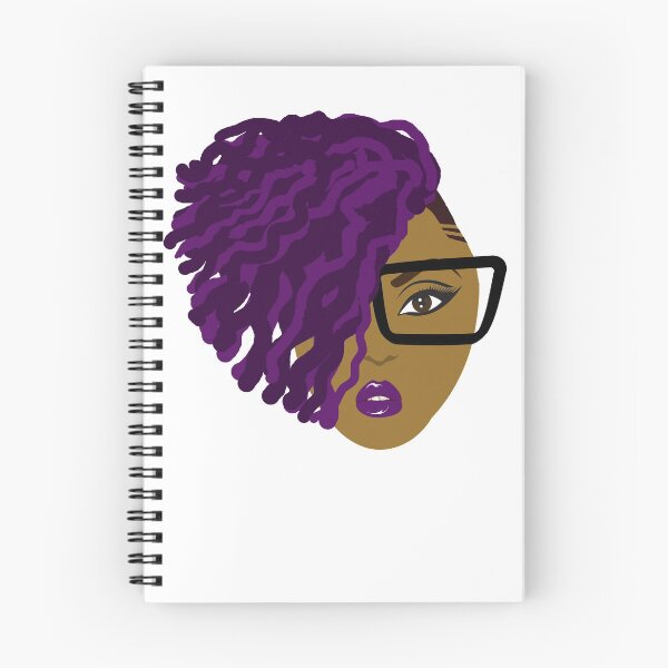 Item preview, Purple Natural Hair Twists / Dreadlocks or Locs Sisterlocks designed and sold by blackartmatters.