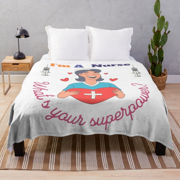 Item preview, I Am A Nurse What's Your Superpower Funny Quote designed and sold by Buyfastcart.