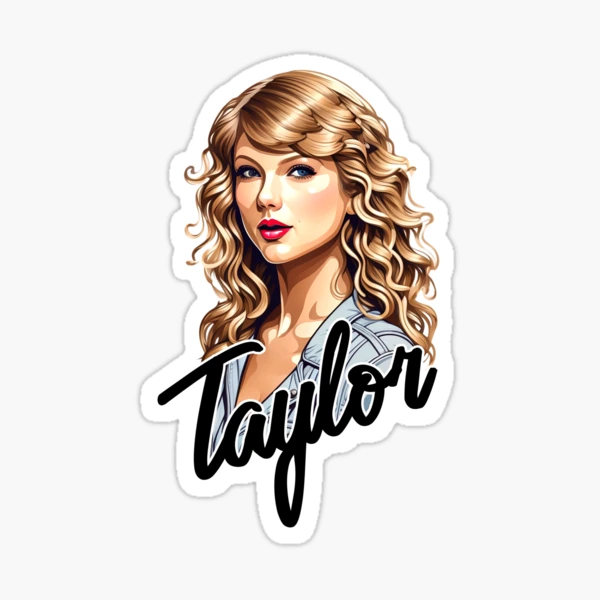 25 pcs. TAYLOR SWIFT stickers, waterproof, FOLKLORE stickers LOVER RED  EVERMORE SWIFT tumbler