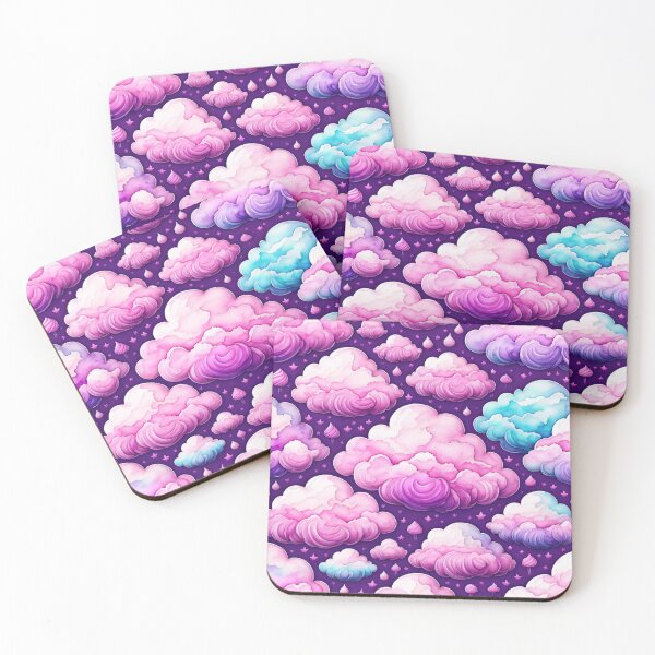 Item preview, Cotton Candy Clouds designed and sold by Printsalotl.