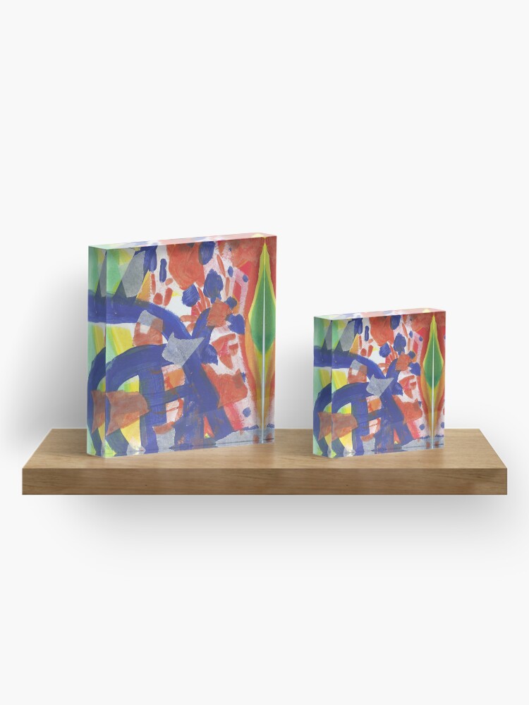 Thumbnail 4 of 5, Acrylic Block, Joy designed and sold by outlier-richie.