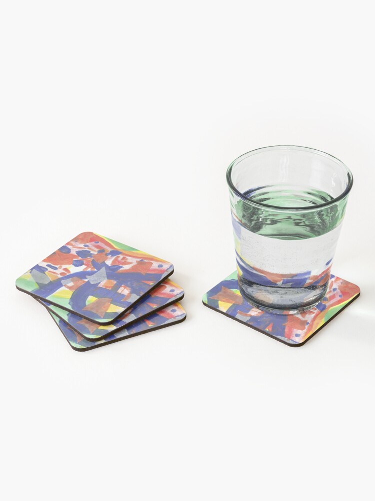 Thumbnail 2 of 5, Coasters (Set of 4), Joy designed and sold by outlier-richie.