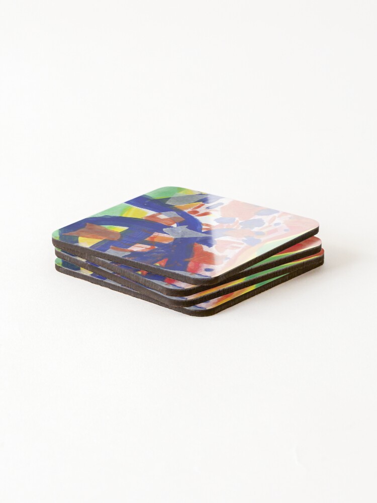 Thumbnail 4 of 5, Coasters (Set of 4), Joy designed and sold by outlier-richie.