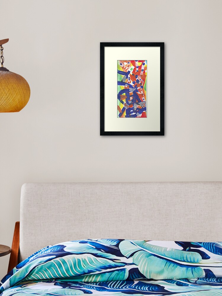 Thumbnail 1 of 7, Framed Art Print, Joy designed and sold by outlier-richie.