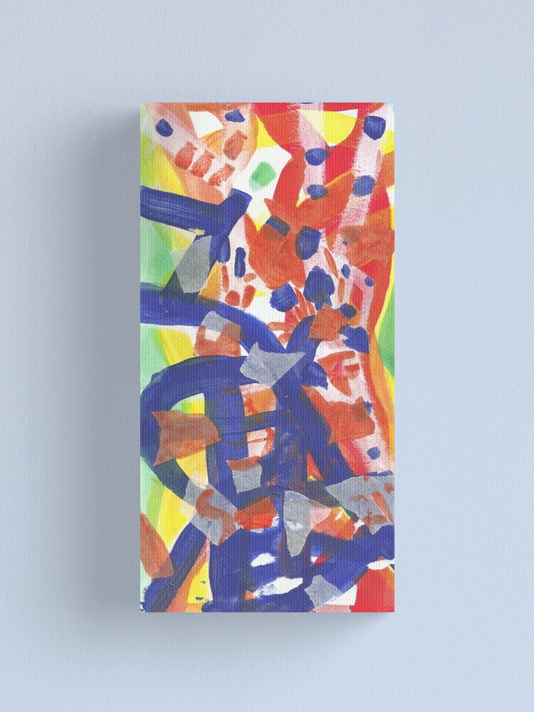 Thumbnail 2 of 3, Canvas Print, Joy designed and sold by outlier-richie.