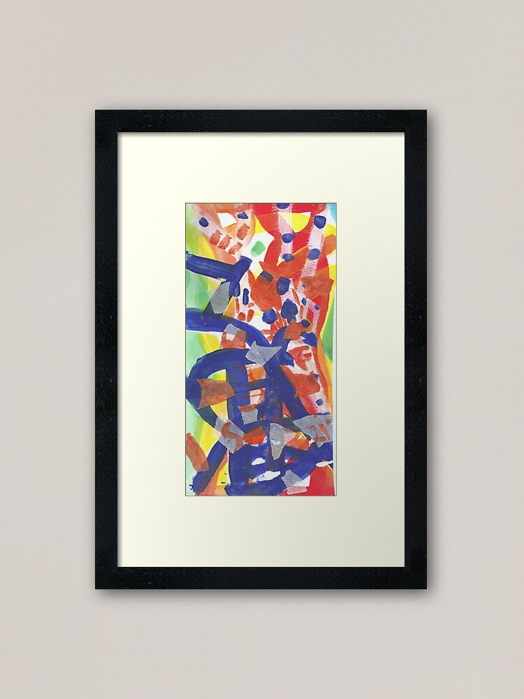 Thumbnail 2 of 7, Framed Art Print, Joy designed and sold by outlier-richie.