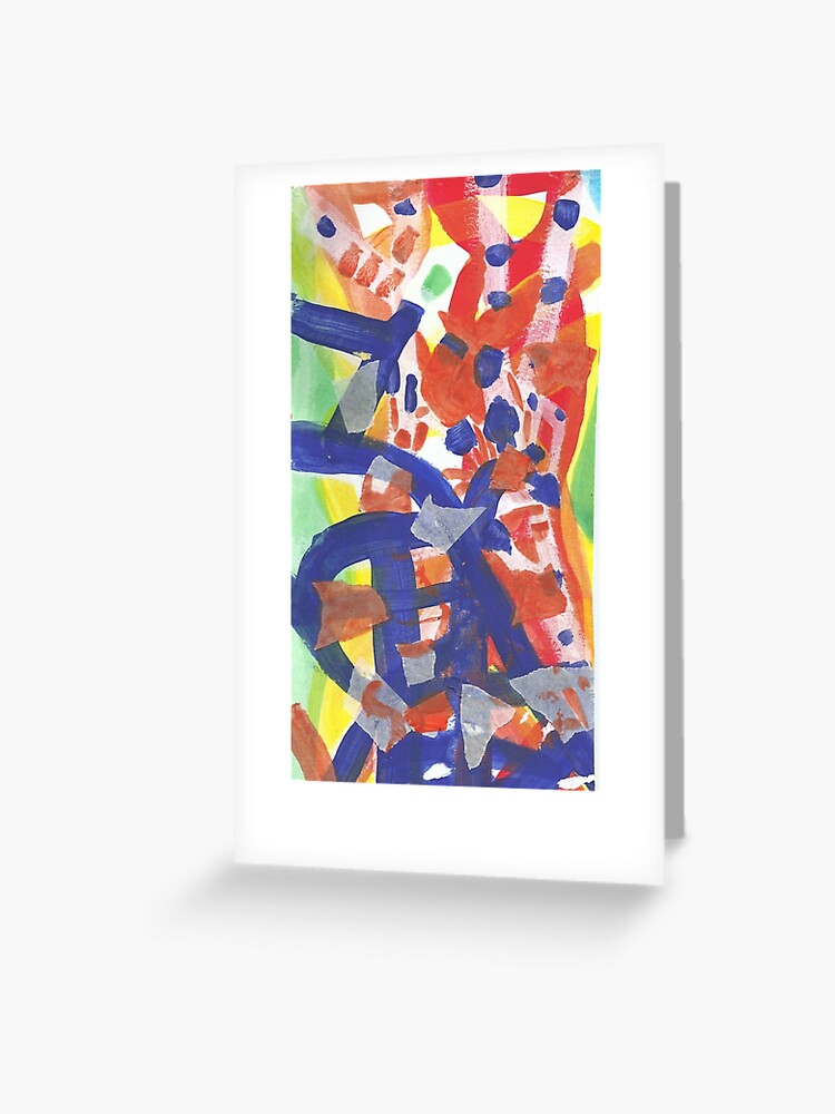 Thumbnail 1 of 2, Greeting Card, Joy designed and sold by outlier-richie.