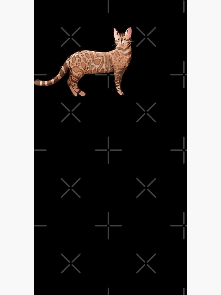Thumbnail 3 of 3, Duffle Bag, Bengal Cat - Gifts for Cat Lovers designed and sold by FelineEmporium.