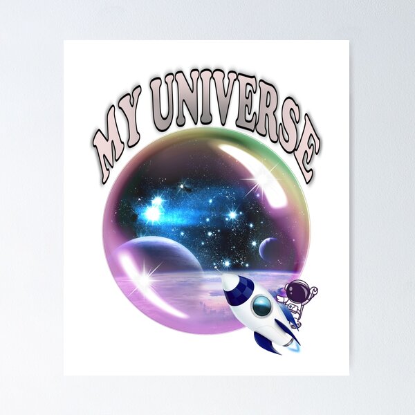 Item preview, My Universe, Space Lovers Bubble designed and sold by KC Morcom.