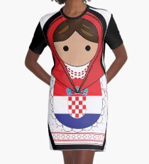 Kroatien Matroska T-Shirt Kleid