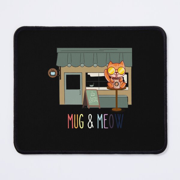 Item preview, Mug & Meow designed and sold by CuteCatsCoffee.