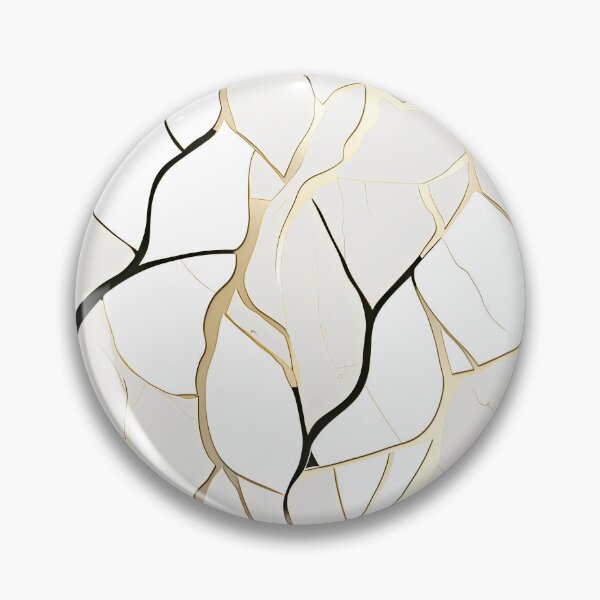 Item preview, Gilded Cracks: Kintsugi Pattern designed and sold by cece4410.