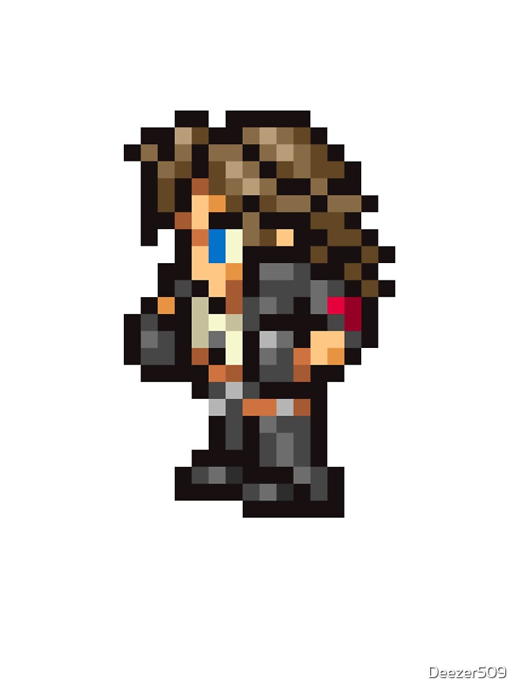 Ffrk Leon Kh Version Squall Baby One Piece By Deezer509 Redbubble
