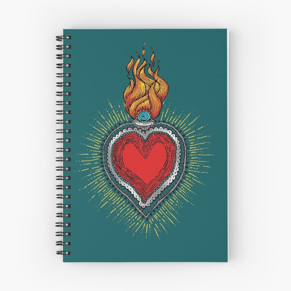 Item preview, sacred heart drawing designed and sold by SleeplessLady.