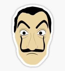 La Casa de Papel Mask Sticker