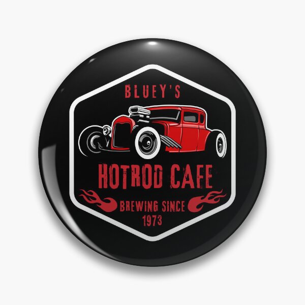 Item preview, Bluey's HotRod Cafe designed and sold by radestilo.