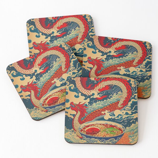 Item preview, Dragon ramen. (龍ラーメン) designed and sold by Giulivo Store Graphic.