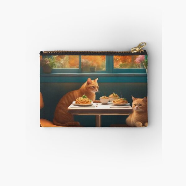 Item preview, Cats have autumn dinner designed and sold by Visual  Alchemy.