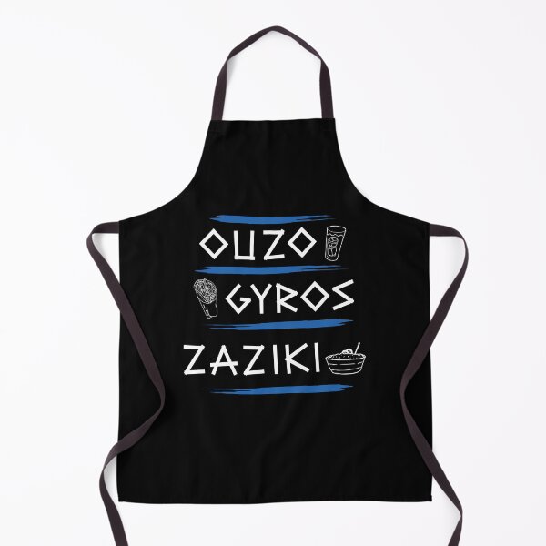 Item preview, Ouzo Gyros Tzatziki Greece Greece designed and sold by MooonTees.