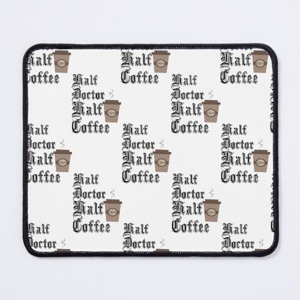 Item preview, Half doctor half coffee funny designed and sold by I-mydesign.
